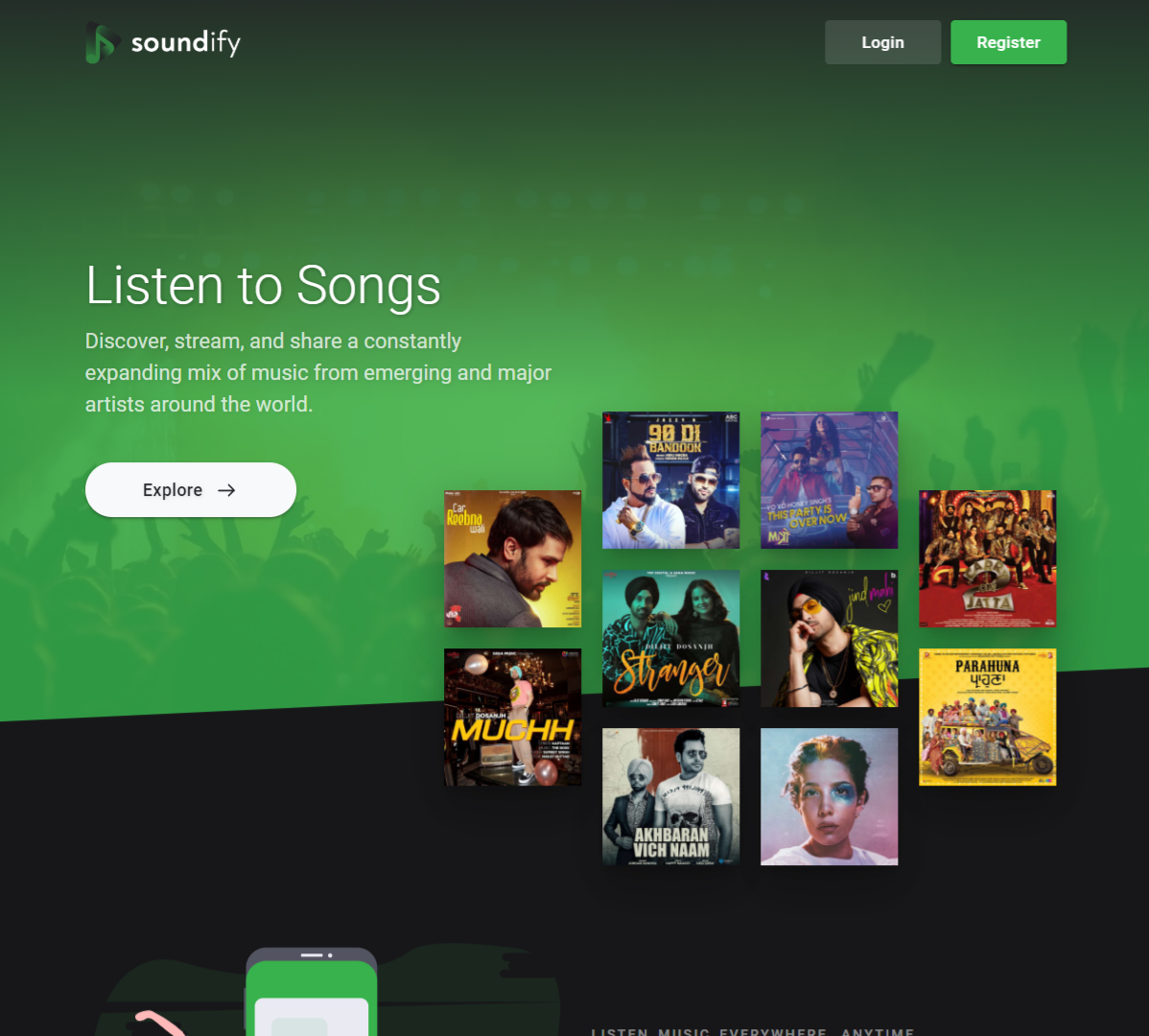 Soundify – The Ultimate DeepSound Theme